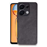 RedmiNote 13 Pro 4G Kılıf Şık Görünümlü Deri Kapak RYC/Aras Deri