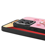 Redmi Note 13 Pro 4G Kılıf Kabartma Parlak Figürlü Şık Anylove Premium Silikon Kapak