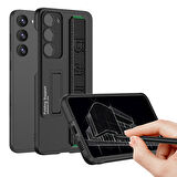 Samsung Galaxy S23 Plus Tutma Bölmeli Şık Lucid Premium Kapak