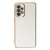 Samsung Galaxy A73 5G Kılıf Şık ve Parlak Silikon Kapak RYC/Volet