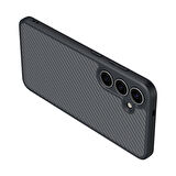 Samsung Galaxy S25 Plus Kılıf Karbon Fiber Görünümlü Magsafe Destekli Şık Beira Premium Kapak