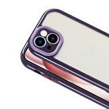 iPhone 15 Pro Kılıf Renkli ve Kamera Korumalı Şık Zyrak Premium Silikon Kapak