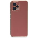 Redmi Note 12 Pro 5G Kılıf Şık ve Parlak Silikon Kapak RYC/Volet
