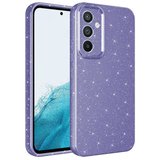 Samsung Galaxy A54 Kılıf Kamera Korumalı Simli Lüks Koton Kapak