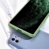 Samsung Galaxy Note 20 Kılıf İçi Kadife Kaplı Nano Silikon Kapak - Koyu Yeşil