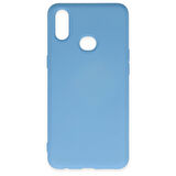 Samsung Galaxy A10S İçi Kadife Kaplı Esnek Silikon Kapak RYC/ Nano Lansman