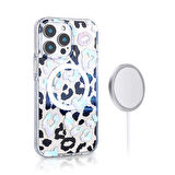 iPhone 14 Pro Max Kılıf Magsafe Özellikli Ve Desenli Şık Jago Premium Kapak