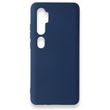 Xiaomi Mi Note 10 Pro Kılıf İçi Kadife Kaplı Nano Silikon Kapak - Lacivert