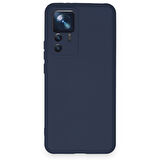 Xiaomi Mi 12T Pro İçi Kadife Kaplı Esnek Silikon Kapak RYC/ Nano Lansman