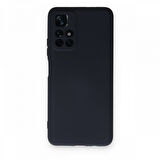 Redmi Note 11T İçi Kadife Kaplı Esnek Silikon Kapak RYC/ Nano Lansman