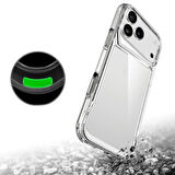 iPhone 14 Kılıf Şeffaf ve Sert Yapılı Tam Koruma Sağlayan Premium TPU Silikon Kapak RYC/Düz T-Max