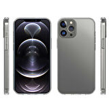 iPhone 14 Pro Max Kılıf Esnek ve Şeffaf Sheer Premium TPU Silikon Kapak