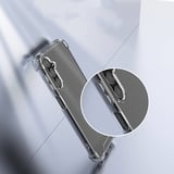 Samsung Galaxy A05S Kılıf Köşe Korumalı Şeffaf Sert Premium Silikon Kapak RYC/Nitro