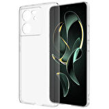 Xiaomi Mi 13T Pro Kılıf Şeffaf Tasarımlı Droga Premium Kapak