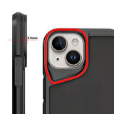 iPhone 12 Pro Max Kılıf Şeffaf ve Sert T-Max Premium Kapak