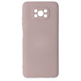 Poco X3 İçi Kadife Kaplı Esnek Silikon Kapak RYC/ Nano Lansman