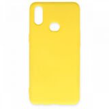 Samsung Galaxy A10S İçi Kadife Kaplı Esnek Silikon Kapak RYC/ Nano Lansman