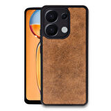 PocoM6 Pro 4G Kılıf Şık Görünümlü Deri Kapak RYC/Aras Deri