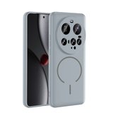 Xiaomi 15 Ultra Kılıf Magsafe Özelikli ve Pastel Şarj Özellikli ŞIk Meta Premium Silikon Kapak