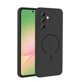 Samsung Galaxy A36 Kılıf Magsafeli Premium Meta Silikon Kapak