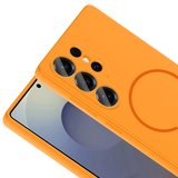 Samsung Galaxy A17 Kılıf Magsafe Özellikli Premium Silikon Kapak RYC/Meta