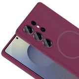 iPhone 15 Pro Max Kılıf Magsafe Özellikli Premium Silikon Kapak RYC/Meta