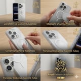 iPhone 14 Pro Max Kılıf Kablosuz Şarj ve Magsafe Destekli SlimSafe Premium Sert PC Silikon Kapak