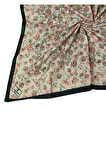 Prime Pamuk Çiçek Desenli Eşarp 90x90 cm