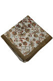 Prime Pamuk Çiçek Desenli Eşarp 90x90 cm