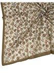 Prime Pamuk Çiçek Desenli Eşarp 90x90 cm