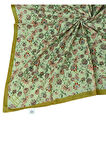 Prime Pamuk Çiçek Desenli Eşarp 90x90 cm