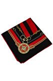 VESİ Eşarp Zincir Desenli Sport Twill Eşarp 120x120 cm