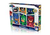 PJ MASKS Pijamaskeliler Kutulu Puzzle/Yapboz 200 Parça