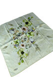 Emilya Rayon Çiçek Desenli Eşarp 90x90 Cm