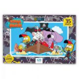 Kesman Kitap Fantastik 35 Parça Çocuk Puzzle