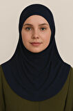 Pileli Tesettür Hijab Hazır Eşarp