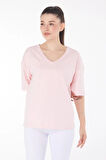 BİÇOMİ T-Shirt Pembe