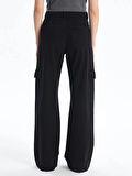 BİÇOMİ Kargo cep jeans pantolon siyah