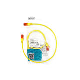 DİGİTUS PATCH CORD UTP CAT6 0.50 MT YELLOW (10'LU PAKET)