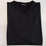 BLUES MODA Unisex Bisiklet Yaka Kısa Kollu Basic Pamuklu T-Shirt