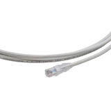 PATCH CORD UTP CAT6 3 MT WHITE (NPC06UZDB-WT003M)