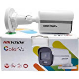 Hikvision DS-2CE10DF0T-LPFS Bullet Full HD 2 MP 2.8mm Lens Gece Görüşlü Güvenlik Kamerası