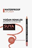 Flormar Waterproof Lipliner - Suya Dayanıklı Dudak Kalemi No:235 Undressed 1.14 g 8690604567485