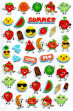 Sticker Kabartmalı A4 Boyutunda Stiker Defter, Planlayıcı Etiket, -(lim102) - Summer Yaz Meyveleri
