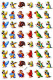 Sticker Kabartmalı A4 Boyutunda Stiker Defter, Planlayıcı Etiket-(lim521) - Bilgin Papağan, Baykuş