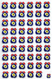 Sticker Kabartmalı A4 Boyutunda Stiker Defter, Planlayıcı Etiket -(lim103) - Nazar Boncuğu
