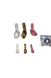 GOLD KROM BEYAZ MAKARON PEMBE 100 LÜ BALON SETİ