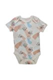 Bebek %100 Pamuk Disney Minnie Mouse Baskılı Çok Renkli 7'li Bodysuit / Zıbın