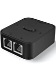 2 Giriş 1 Çıkış / 1 Giriş 2 Çıkış Manuel Ethernet Anahtarı | 1000Mbps RJ45 Splitter