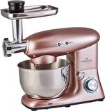 Karaca Multichef Stand Mikser 1400W 5.5L Hacim Paslanmaz Çelik Rose Gold